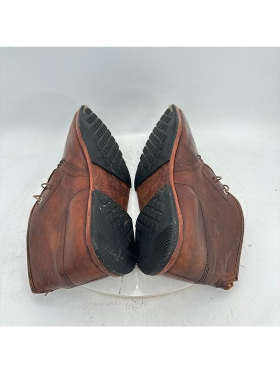 Timberland Company Wodehouse Men Size 10 Brown Leather Plain 